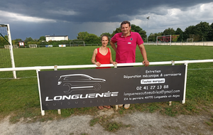 Un nouveau panneau installé au stade !