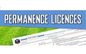 Permanences des licences – Saison 2026-2027
