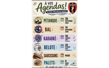 À vos agendas ! Le FCLA dévoile son calendrier d’animations pour la saison 2026-2027