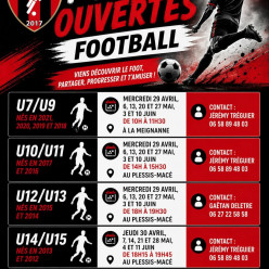 Portes ouvertes : viens découvrir le foot au FCLA
