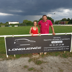 Un nouveau panneau installé au stade !