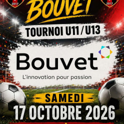 17 octobre : Tournoi Bouvet U11-U13