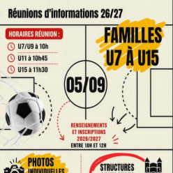 Journée de rentrée au FCLA : 5 septembre