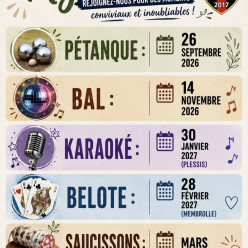 À vos agendas ! Le FCLA dévoile son calendrier d’animations pour la saison 2026-2027